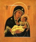 Icon of the Mother of God of Murom, Vladimir, Russia
