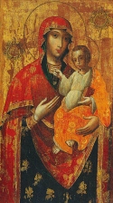 Icon of the Mother of God Weeping “Ilyin Chernigov”, Chernigov, Russia